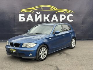 2005 BMW 1 серии 118i I (E81/E82/E87/E88), синий, 760000 рублей, вид 1