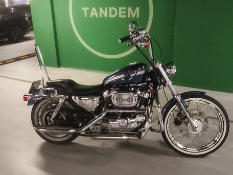 2003 Harley-Davidson XL1200, синий, 850000 рублей, вид 3