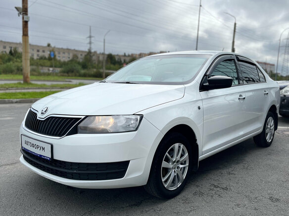 2016 Skoda Rapid I, белый, 790000 рублей - вид 3