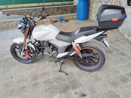 2014 Stels Flame 200, белый, 110000 рублей, вид 3