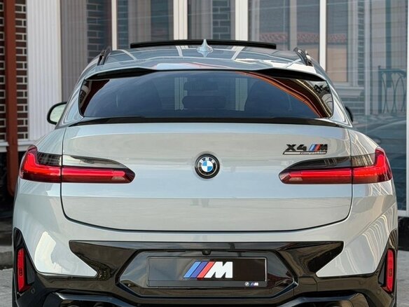 2021 BMW X4 M Competition I (F98) Рестайлинг, серый - вид 4