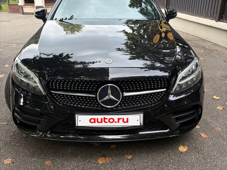 2019 Mercedes-Benz C-Класс 180 IV (W205) Рестайлинг, чёрный, 3000000 рублей, вид 2