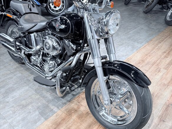 2010 Harley-Davidson Fat Boy, чёрный, 1299000 рублей - вид 12