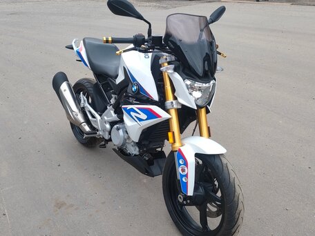 2021 BMW G 310 R, белый, 459000 рублей, вид 2