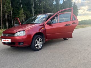 2007 Lada (ВАЗ) Kalina I, красный, 255000 рублей, вид 1