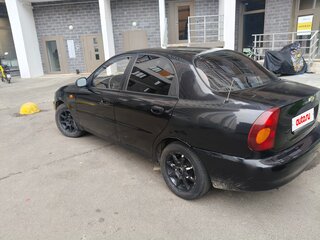 2008 Chevrolet Lanos I, чёрный, 140000 рублей, вид 3