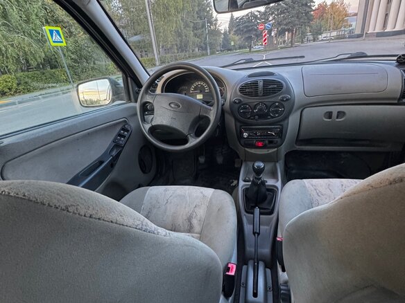 2008 Lada (ВАЗ) Kalina I, серебристый, 120000 рублей - вид 3