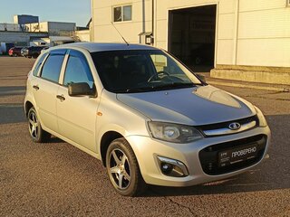 2015 Lada (ВАЗ) Kalina II, серебристый, 360000 рублей, вид 3