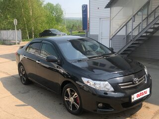 2008 Toyota Corolla X (E140, E150), чёрный, 700000 рублей, вид 1