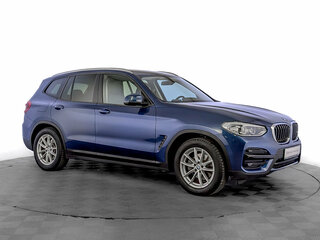 2018 BMW X3 20i xDrive III (G01), синий, 3300000 рублей, вид 3