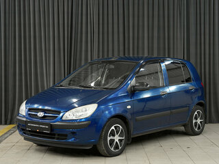 2008 Hyundai Getz I Рестайлинг, синий, 370000 рублей, вид 1