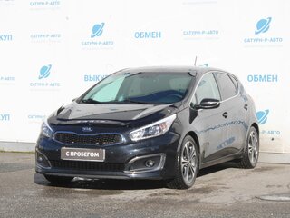 2016 Kia Ceed II Рестайлинг, чёрный, 1530000 рублей, вид 1