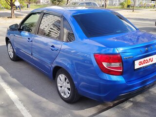 2018 Lada (ВАЗ) Granta I Рестайлинг, синий, 690000 рублей, вид 5