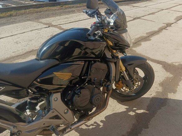 2008 Honda CB 600F Hornet, чёрный, 520000 рублей - вид 8