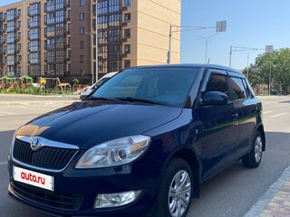 2013 Skoda Fabia II Рестайлинг, синий, 510000 рублей, вид 1