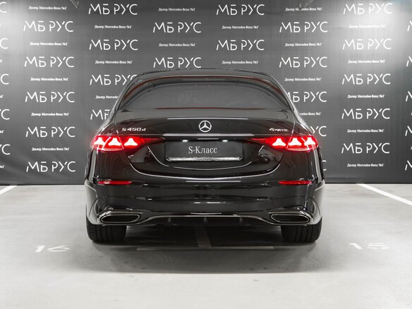 2026 Mercedes-Benz S-Класс 450 d Long 4MATIC VII (W223) Рестайлинг, чёрный, 26780000 рублей - вид 4