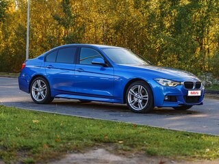 2018 BMW 3 серии 320d xDrive VI (F3x) Рестайлинг, синий, 2950000 рублей, вид 3