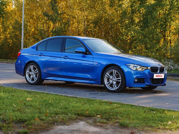 2018 BMW 3 серии 320d xDrive VI (F3x) Рестайлинг, синий, 2950000 рублей - вид 2