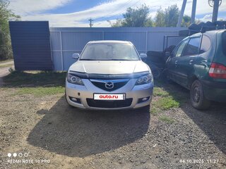 2007 Mazda 3 I (BK) Рестайлинг, серебристый, 450000 рублей, вид 1