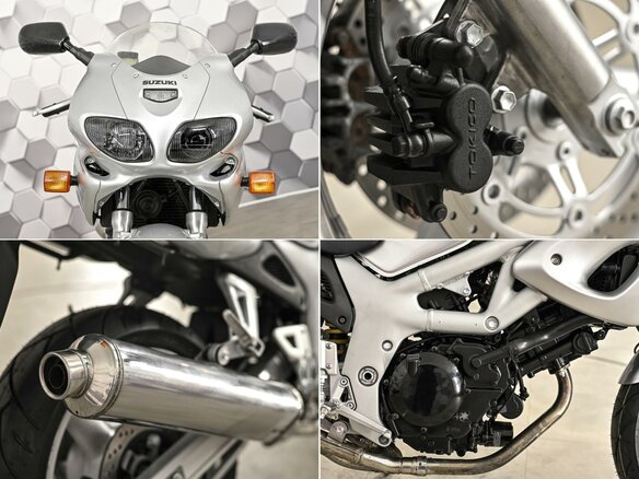 1999 Suzuki SV 650, серебристый, 327000 рублей - вид 9