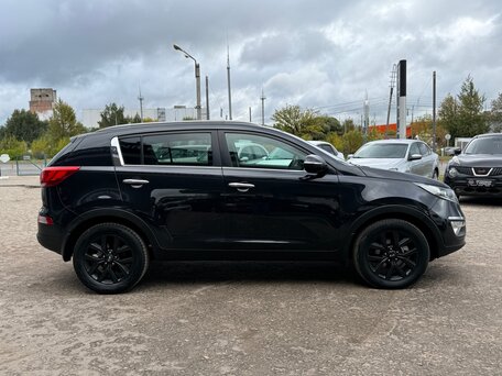 2014 Kia Sportage III Рестайлинг, чёрный, 1425000 рублей, вид 5