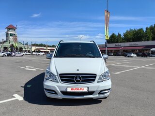 2013 Mercedes-Benz Viano Long L2 I (W639) Рестайлинг, белый, 3250000 рублей, вид 2