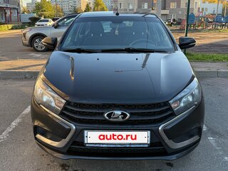2017 Lada (ВАЗ) Vesta I, чёрный, 615000 рублей, вид 1