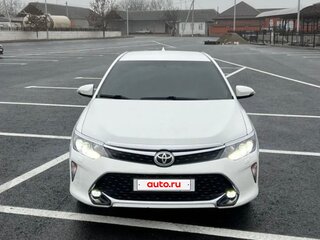 2013 Toyota Camry VII (XV50), белый, 1300000 рублей, вид 1