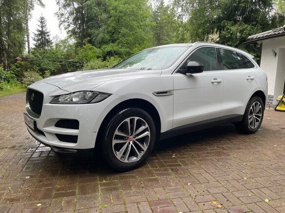 2016 Jaguar F-Pace I, белый