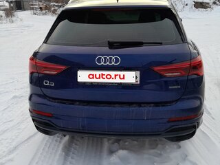 2021 Audi Q3 40 TFSI II (F3), синий, 2900000 рублей, вид 4