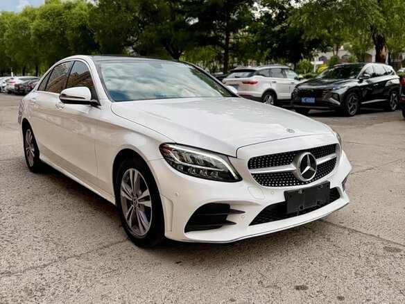 2021 Mercedes-Benz C-Класс 200 L IV (W205) Рестайлинг, белый