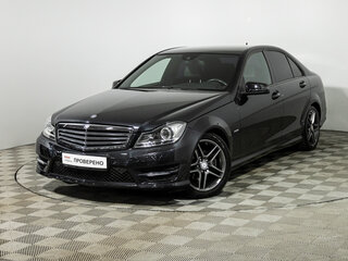 2011 Mercedes-Benz C-Класс 200 III (W204) Рестайлинг, чёрный, 1199585 рублей, вид 1