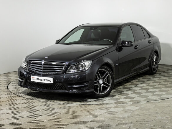 2011 Mercedes-Benz C-Класс 200 III (W204) Рестайлинг, чёрный, 1199585 рублей