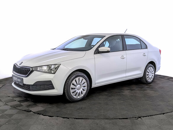 2021 Skoda Rapid II, белый