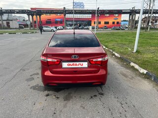2012 Kia Rio III, красный, 600000 рублей, вид 3