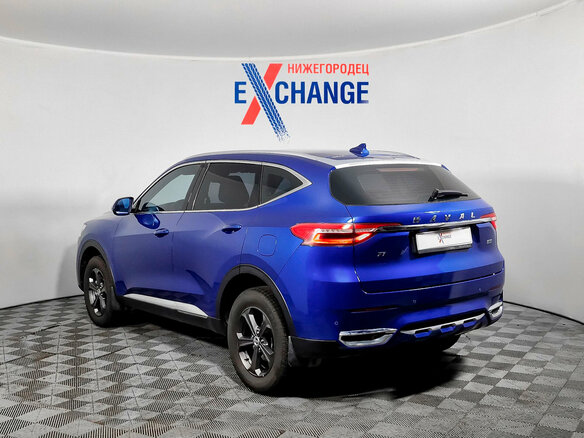 2019 Haval F7 I, синий - вид 7