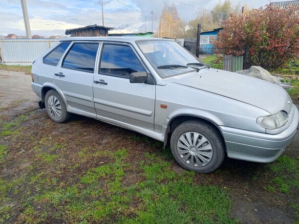 2009 Lada (ВАЗ) 2114, серебристый, 210000 рублей - вид 2
