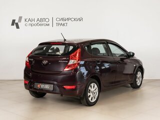 2012 Hyundai Solaris I, фиолетовый, 710000 рублей, вид 3
