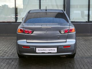 2012 Mitsubishi Lancer X Рестайлинг, серый, 899000 рублей, вид 4