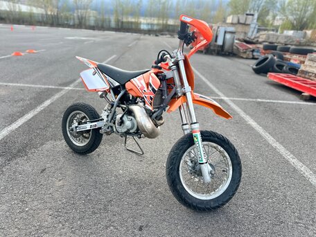 2010 KTM 50 SX, оранжевый, 80000 рублей, вид 1