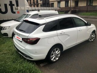 2024 Lada (ВАЗ) Vesta SW I Рестайлинг (NG), белый, 1350000 рублей, вид 4