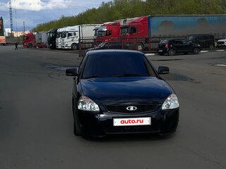 2011 Lada (ВАЗ) Priora I, чёрный, 210000 рублей, вид 1