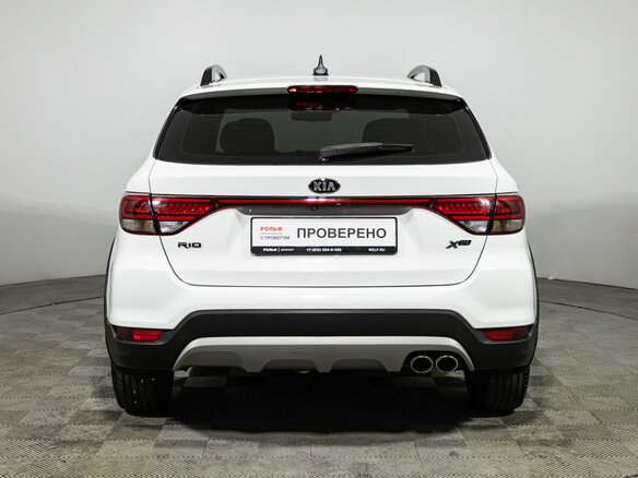 2018 Kia Rio X-Line IV, белый, 1325900 рублей - вид 5