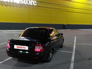2008 Lada (ВАЗ) Priora I, чёрный, 299000 рублей, вид 5