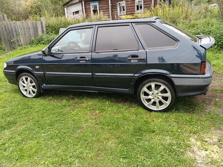 2007 Lada (ВАЗ) 2114, чёрный, 170000 рублей, вид 4