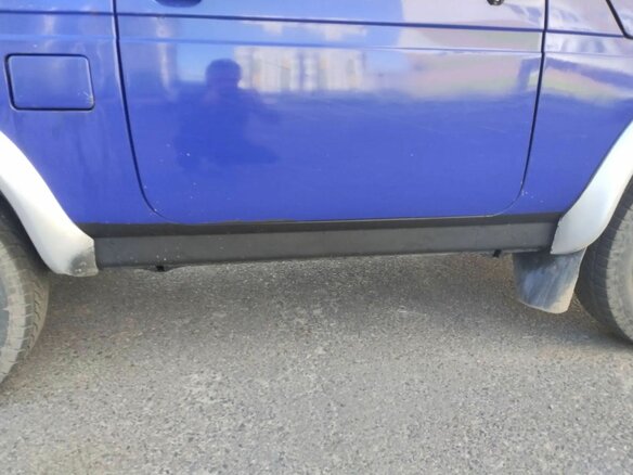 1999 Lada (ВАЗ) 2121 (4x4) I Рестайлинг, голубой, 220000 рублей - вид 6