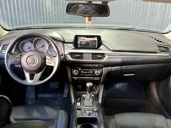 2015 Mazda 6 III (GJ) Рестайлинг, голубой, 1509000 рублей - вид 8