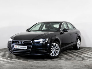 2016 Audi A4 V (B9), чёрный, 1849000 рублей, вид 1