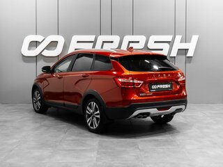 2017 Lada (ВАЗ) Vesta SW Cross I, красный, 830000 рублей, вид 2