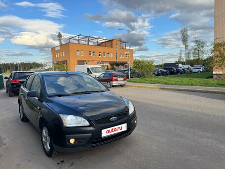 2007 Ford Focus II, чёрный, 290000 рублей, вид 3